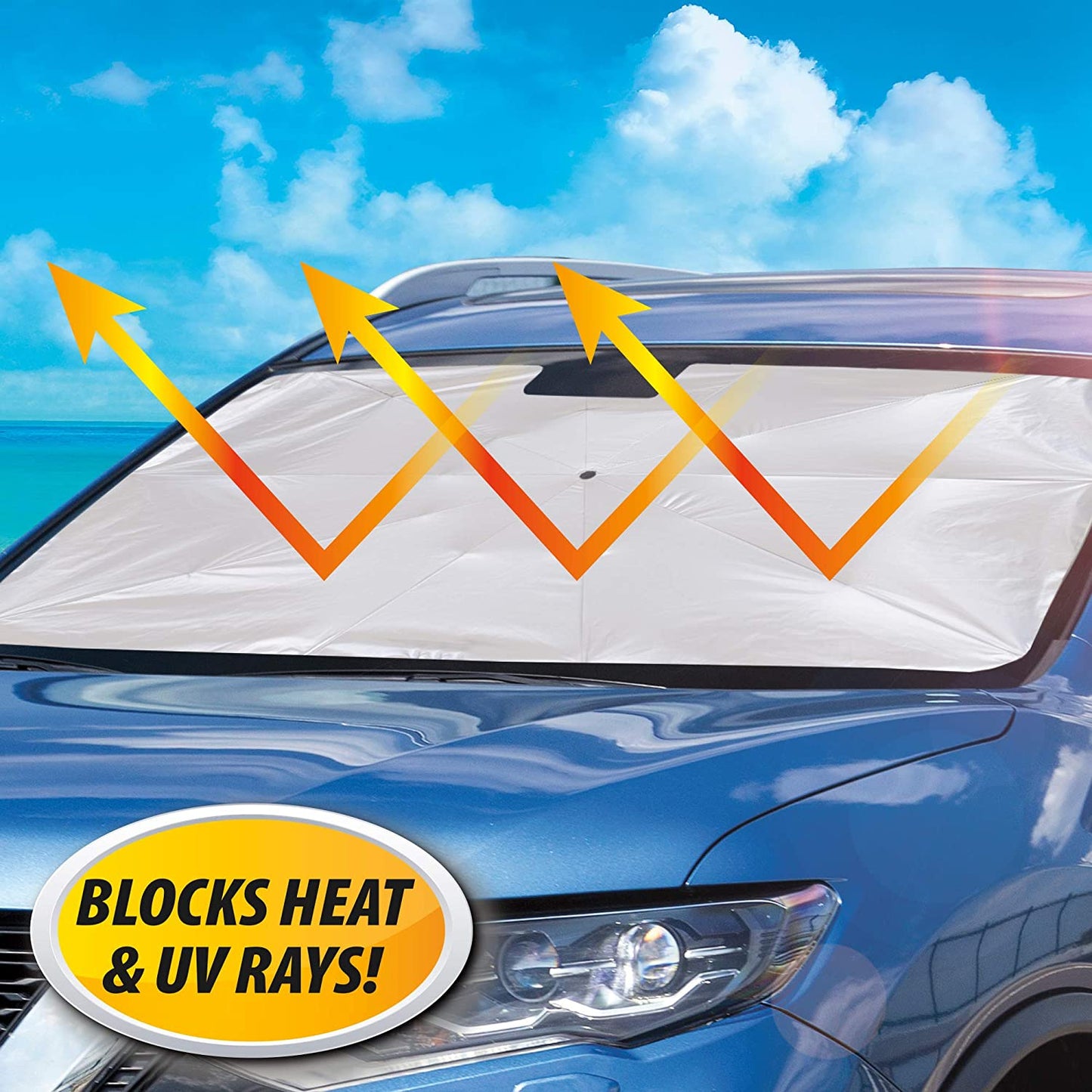 Windshield Umbrella Sun Shade Cover Visor Sunshades Reviews Automotive Front (X623)