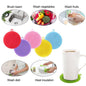 Silicone Dish Scrubber Sponge Mildew Free Non Stick Heat Resistant (X881).