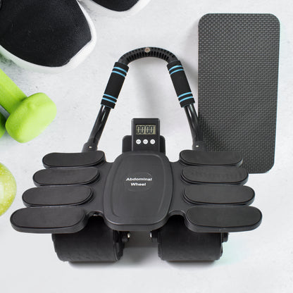 Automatic Rebound Abdominal Wheel With 8 Elbow Supports (1 Pc) (X463)