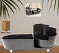 Multi Compartment Cosmetic Make Up Organizer Dressing Table (1 Pc  Mix Color)