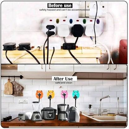 SET OF 4 PCS PLUG HOLDER HOOK (YS+X135)