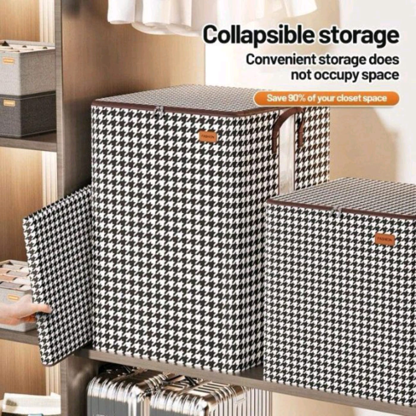 KING SIZE 180L STORAGE BAG (70X50X50CMS) (YS-X141)