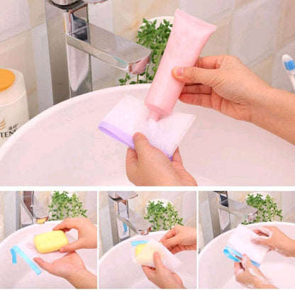 Double Layer Soap Mesh Bag ( 2pcs ) (14*09*) (YS+X155)