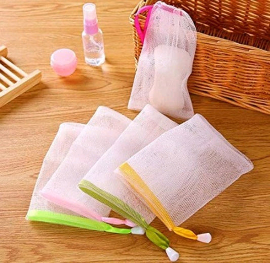 Double Layer Soap Mesh Bag ( 2pcs ) (14*09*) (YS+X155)