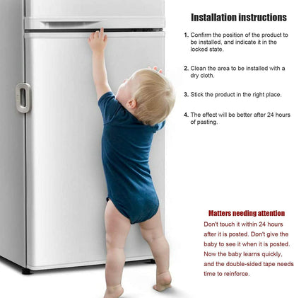 Fridge Freezer Door Lock -baby Safety Child Lock (X913)