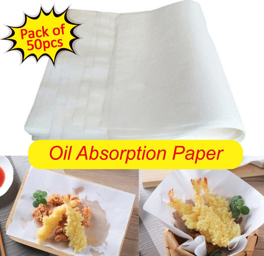 Oil Absorbing Sheets Cooking Paper