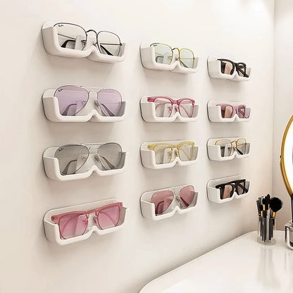 Wall Mount  Adhesive Sunglass Holder (2 Pc) (X921)