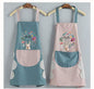 Kitchen Apron ( Single Piece- Random Color ) (YS+X153)