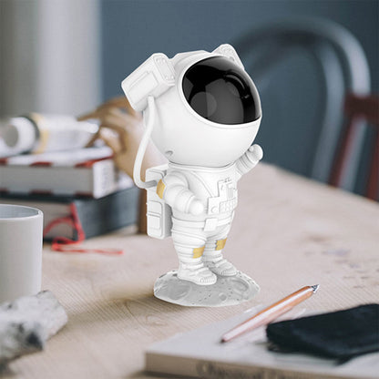 Robot Sky Space Stars Light Astronaut Galaxy Projector Night Lamp Bedroom Kids (X526)