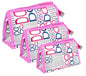 MULTIPURPOSE COSMETICS/JEWELLERY/IMMITATION TRAVEL 3PCS POUCH SET(RANDOM COL) (X454)