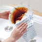 MICROFIBER  DISH CLOTH TOWEL (5PCS) (X626)