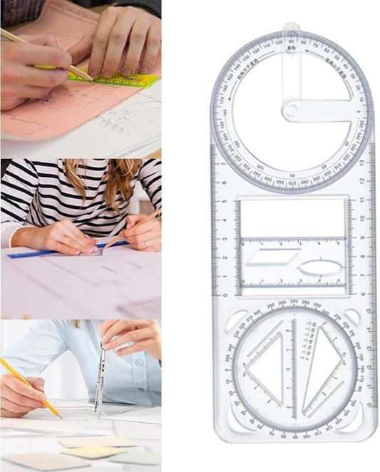 All in One Multipurpose Ruler 1PC (2-X182)