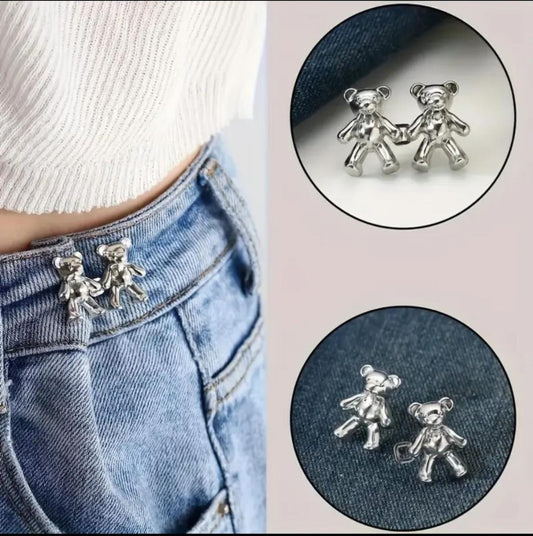 Jeans Bear Button | 1 Pair | X3024