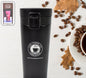 Coffee Travel Mug Insulated Coffee Cup With Leakproof Lid (380ml Approx  1 Pc) (MKK-X110)