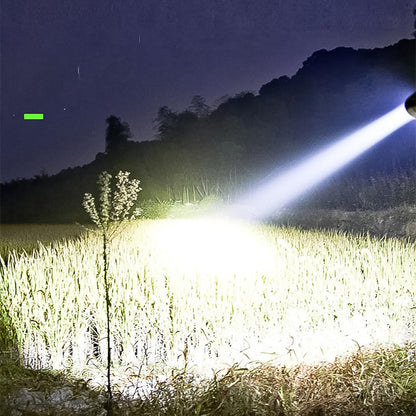 Usb Chargeable Mini 3 Led Flashlight  Torch Light (1 Pc) (X390)