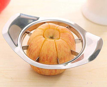 Stainless Steel Apple Cutterslicer With 8 Blades And Handle 1PCS (X566)