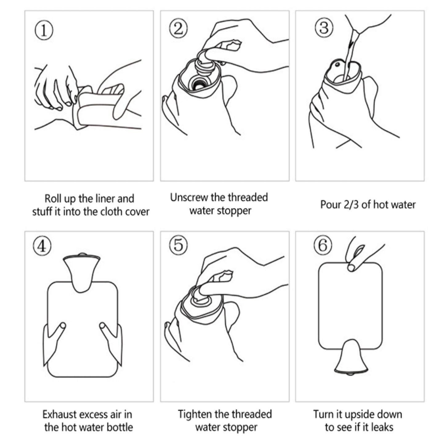 1PC Hot Water Bag for Pain Relief, Menstrual Cramps & Muscle Relaxation (X456)