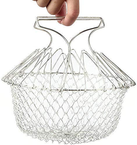 Foldable Strainer Chef Basket (X440)