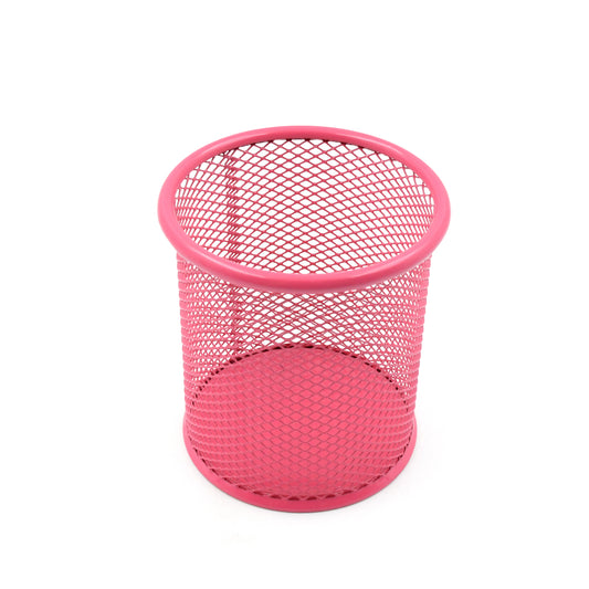 Pen Holder Pen Holder Office Desk Metal Mesh Pen Stand Pencil Stationery Holder Desk Organizer Stand Storage Pencil Case (1 Pc) (X993)
