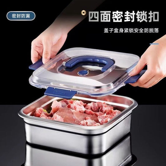 Stainless Steel Square Container