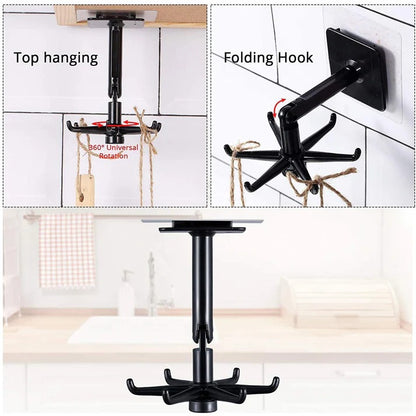 Rotatable Hooks For Hanging 360