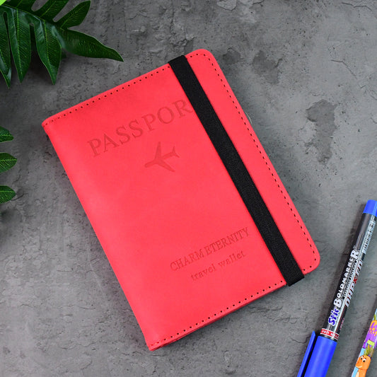Travel Passport Holder & Wallet | Random Col. | 1Pc | X3033 |