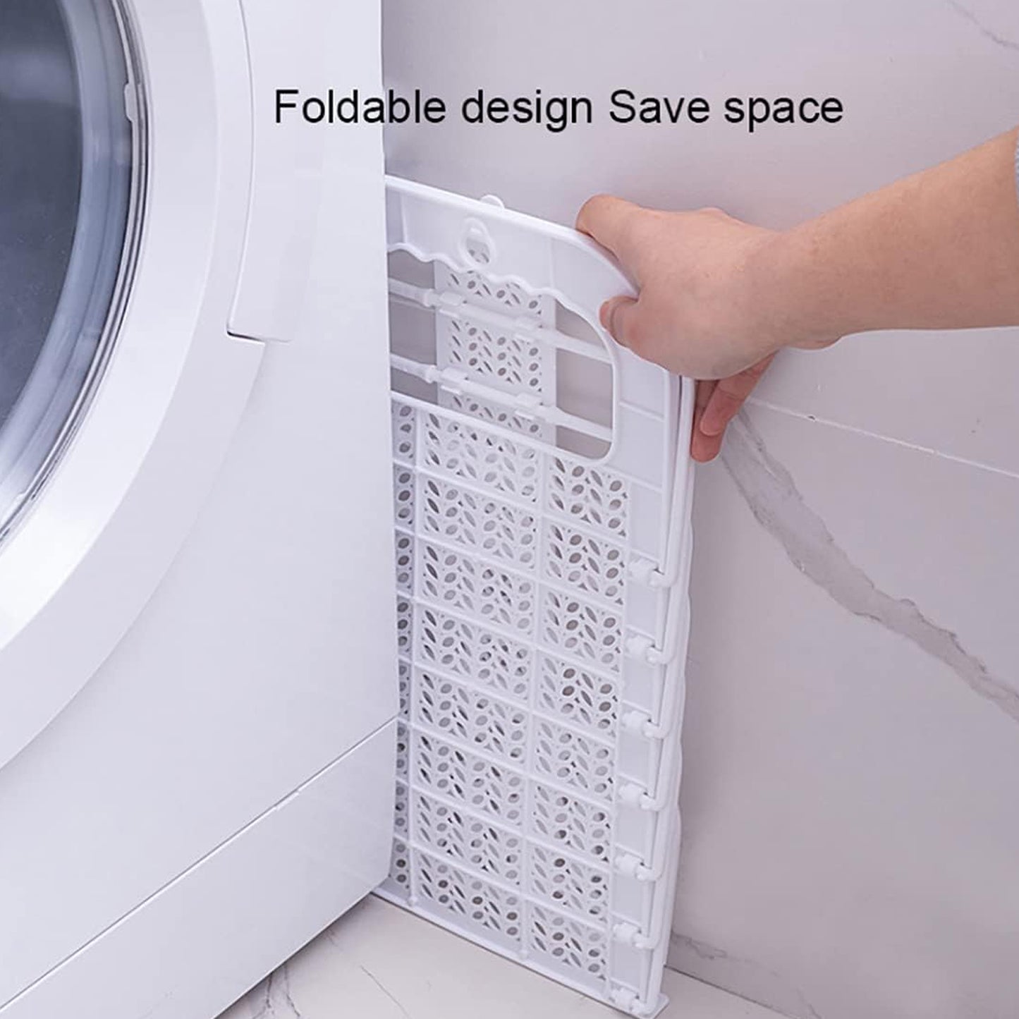Wall Hanging Laundry Basket Clothes Hanger Dirty Hamper Clothes Storage Hook Clothes Rails(1 Pc) (X324)