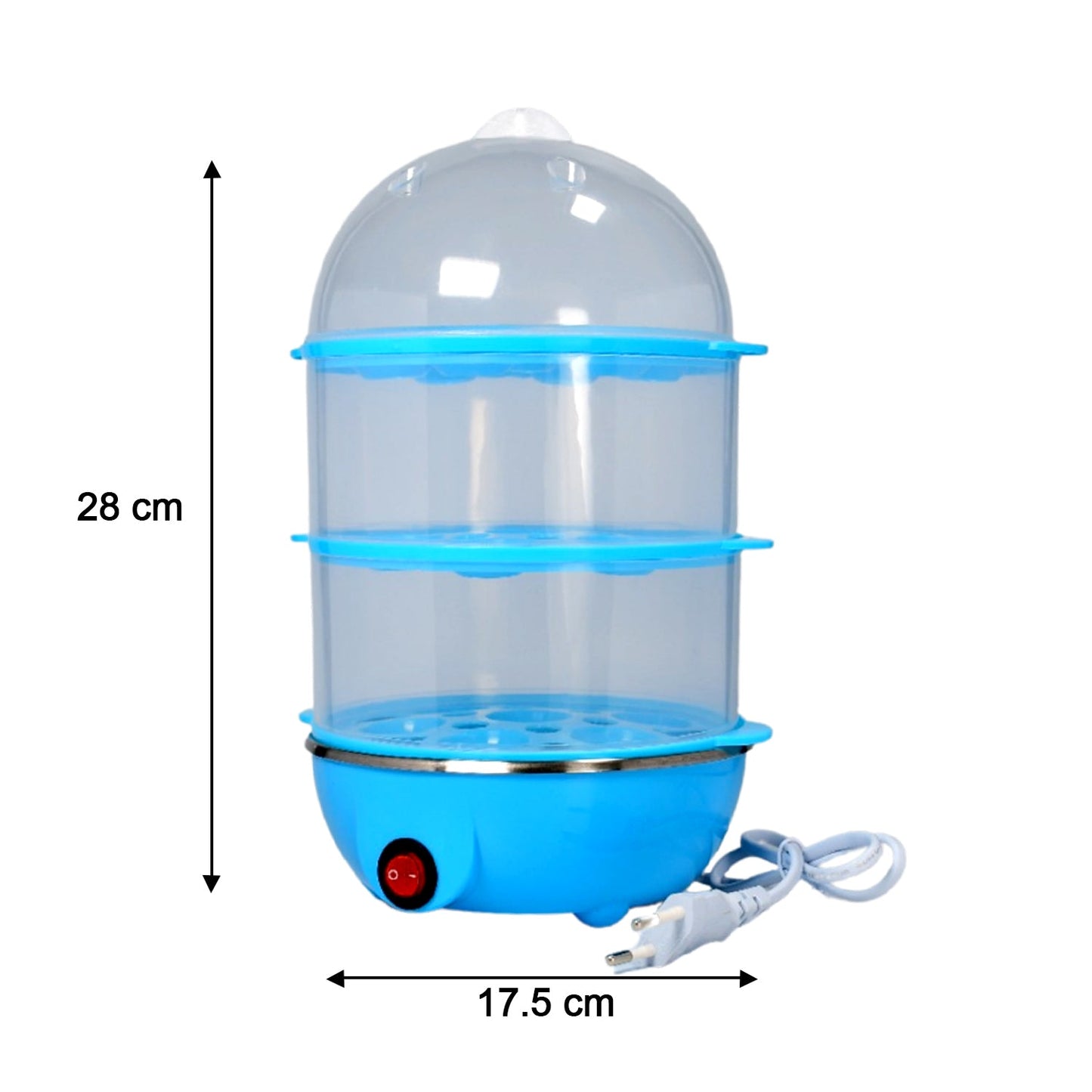 MKK-52-Egg Boiler / Poacher / Cooker / Electric Steamer (3 Layer)