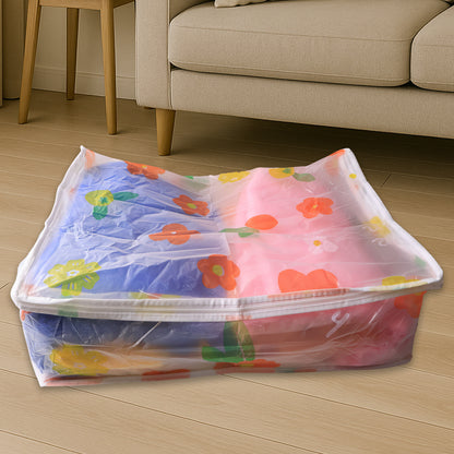 Large Blanket Storage Bag With Zipper  40x83 Cm 1pc