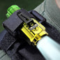 Usb Chargeable Mini 3 Led Flashlight  Torch Light (1 Pc) (X390)
