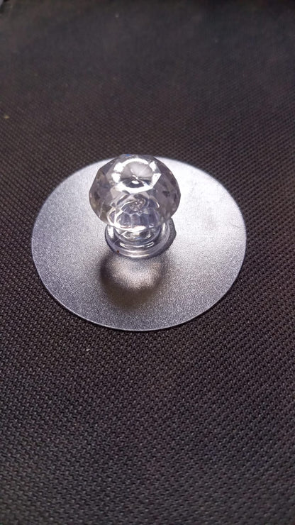 Diamond Crystal Shaped Pulls Handles Hook (10PCS) (X232)