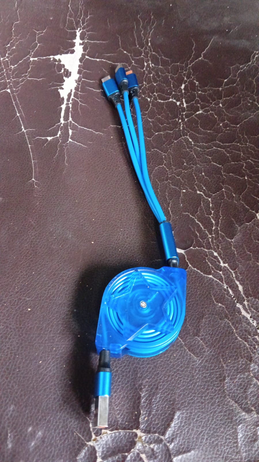 Retractable Charger Charging Cable, Micro USB Cable, 3 in 1, Multi Charging Cable, Compatible with Phone / Type C / Micro Android USB and Other Mobile Devices (1 Pc) (X470)