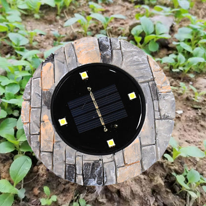 Heavy Duty Outdoor Solar Pathway Lights | Pack of 2 Pcs | X3027