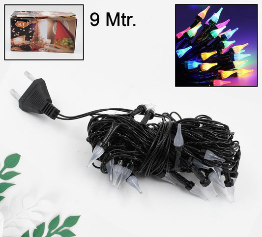 Flower design LED light string for home decoration