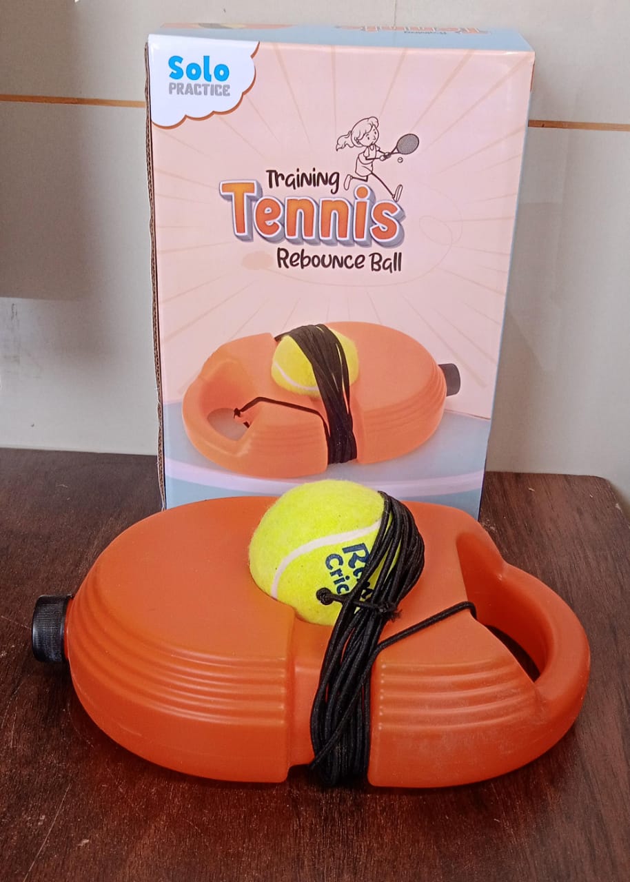 Tennis Trainer Rebound Ball with String, Convenient Tennis Training Gear, Tennis Practice Device Base for Kids Adults (X475)