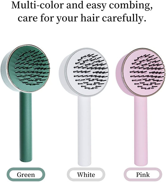 Air Cushion Massage Brush Airbag Massage Comb With Long Handle Self-cleaning (X203)