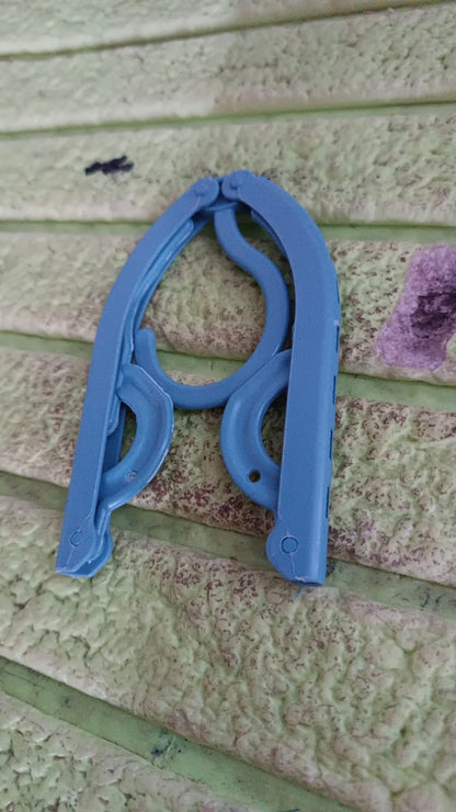 Travel Hangers, Portable Folding Clothes Hangers (1 Pc / Big) (X294)