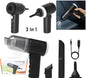 3 in 1 Car Mini Vacuum Cleaner with Blower Wireless Portable Rechargeable Handheld High Power Suction Vacuum Cleaning Machine for Home Car Computer Keyboard Cordless Air Blowing Dusting  (MKK+X92)
