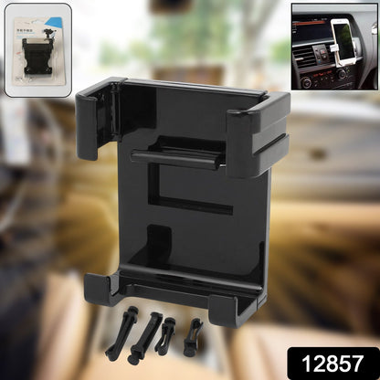 Smartphone Car Phone Holder Car Air Conditioning Vent Phone Holder, Holder Stand for Mobile Phone Cellphone GPS, Dashboard Bracket for Car (1 Pc) MKK-X48