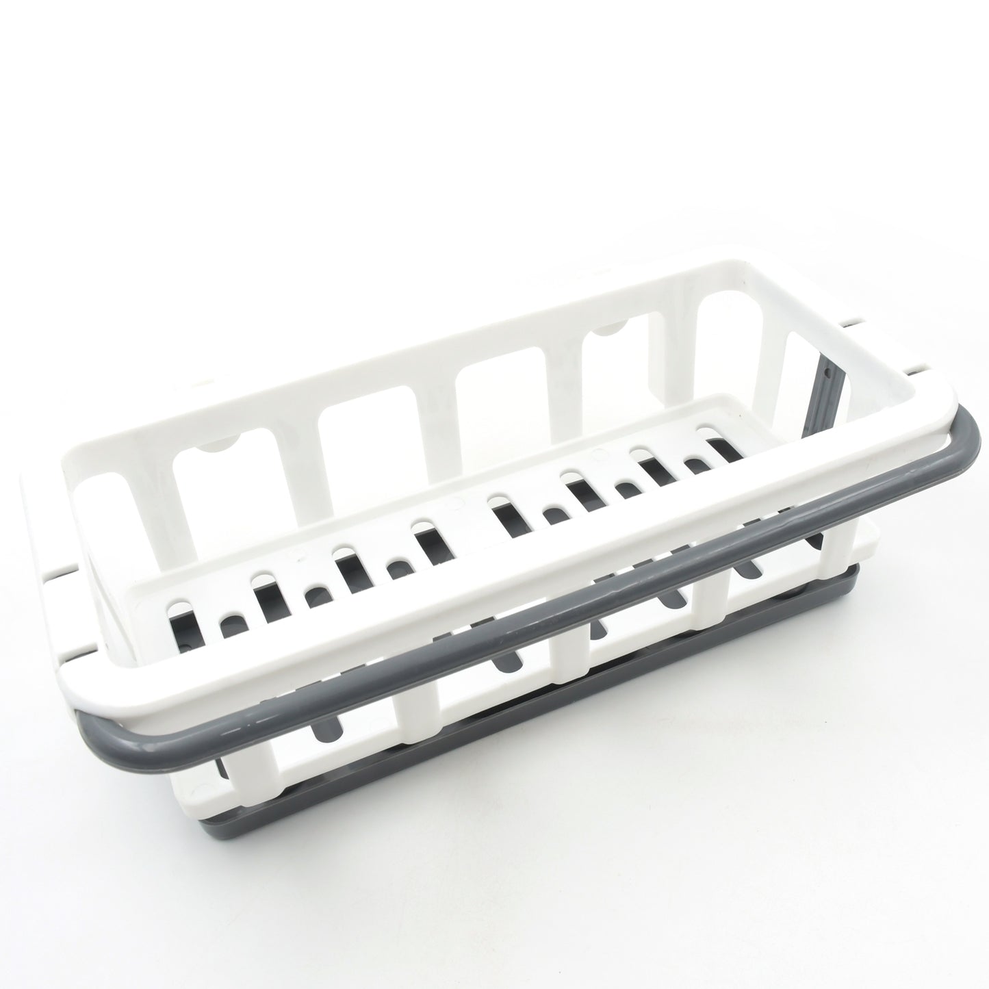 Multipurpose Platic Hanging Drain Rack Retractable Sponge Storage Hanging Rack With Adhesive Hook For Kitchen And Bathroom Dishcloth Holders Basket Drying Tray Organizer (X1051)