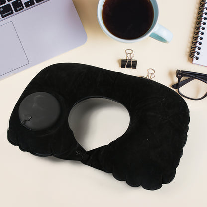 INFLATABLE TRAVEL NECK PILLOW (1PCS) (X516)