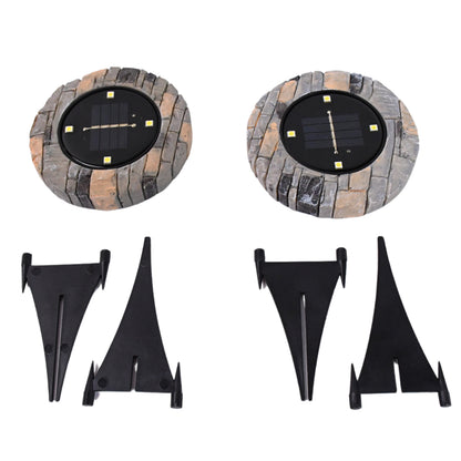 Heavy Duty Outdoor Solar Pathway Lights | Pack of 2 Pcs | X3027