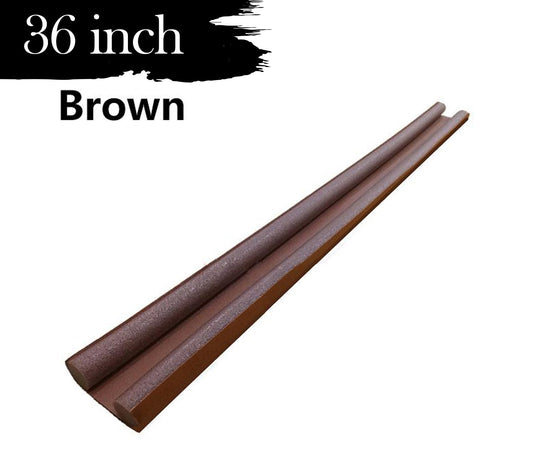 36 INCH Twin Door Draft Stopper guard Protector For Doors And Windows (X81)