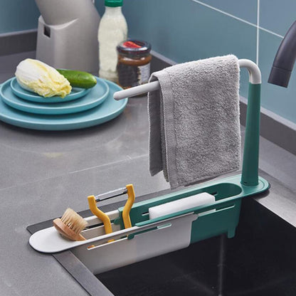 Expandable Kitchen Drying Basket Rack For Kitchen Use  (1 PCS) (X350)