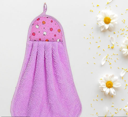 Microfiber Wash Basin Hanging Hand Kitchen Towel( 1pc ) (MKK+X99)