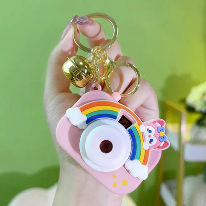 Projective Camera Keychain (1 Pc  Mix Design) (X643)