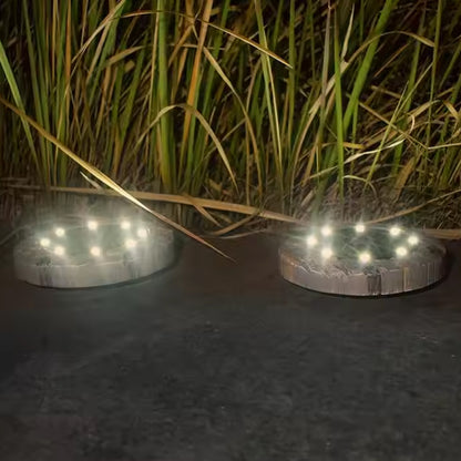 Heavy Duty Outdoor Solar Pathway Lights | Pack of 2 Pcs | X3027