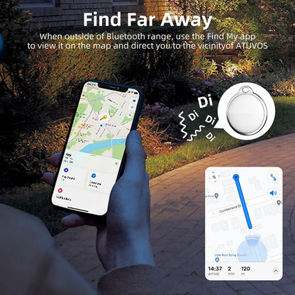 Finder Compatible With Find My App Global Tracking Gps Tracker With Sound Alarm (X733)