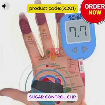 Sugar Control LI4 Acupressure Point Clip, Hand Pressure Massage Clip (1 Pc / Mix Color / With Color Box)(X201)