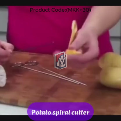 MKK+30-1 Set Potato Spiral Cutter, Potato Twister (4 Spits)